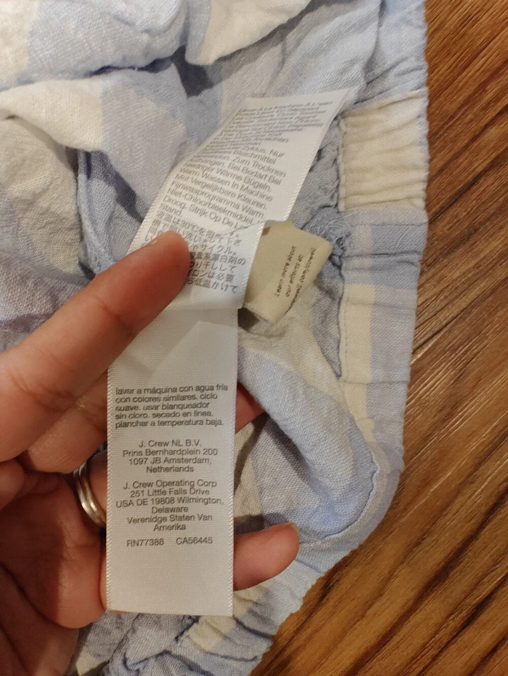 Madewell Linen-Blend Michele Bubble Top in Gingham Check